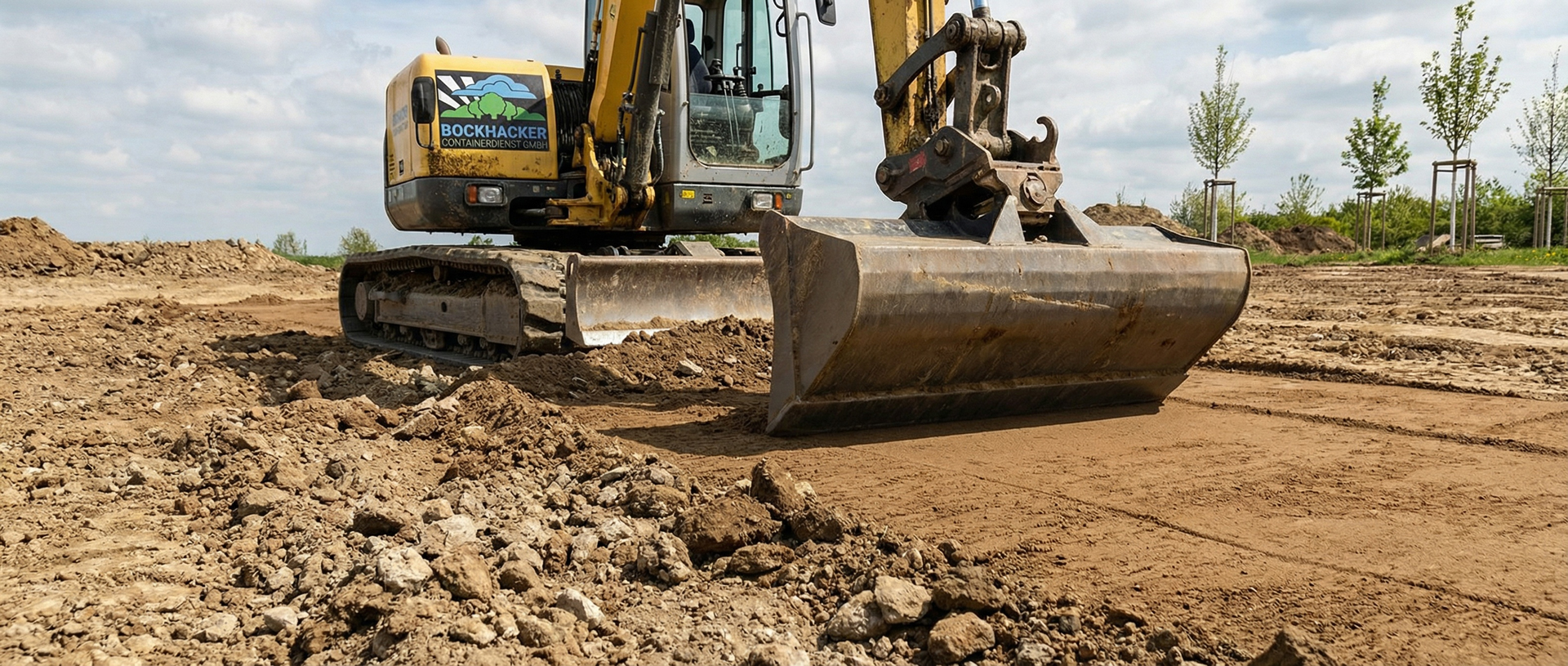 Geländemodellierung-Gartenprofilierung