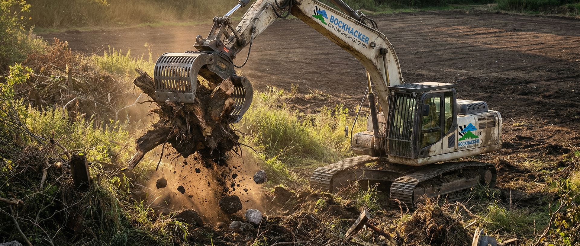 Rodung-Baufeldvorbereitung